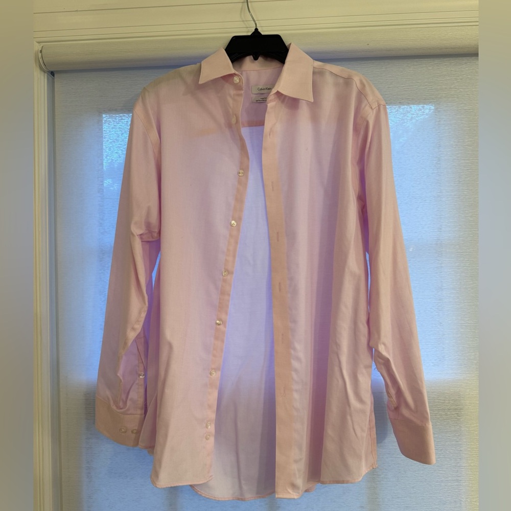 Calvin Klein Light Pink Dress Shirt